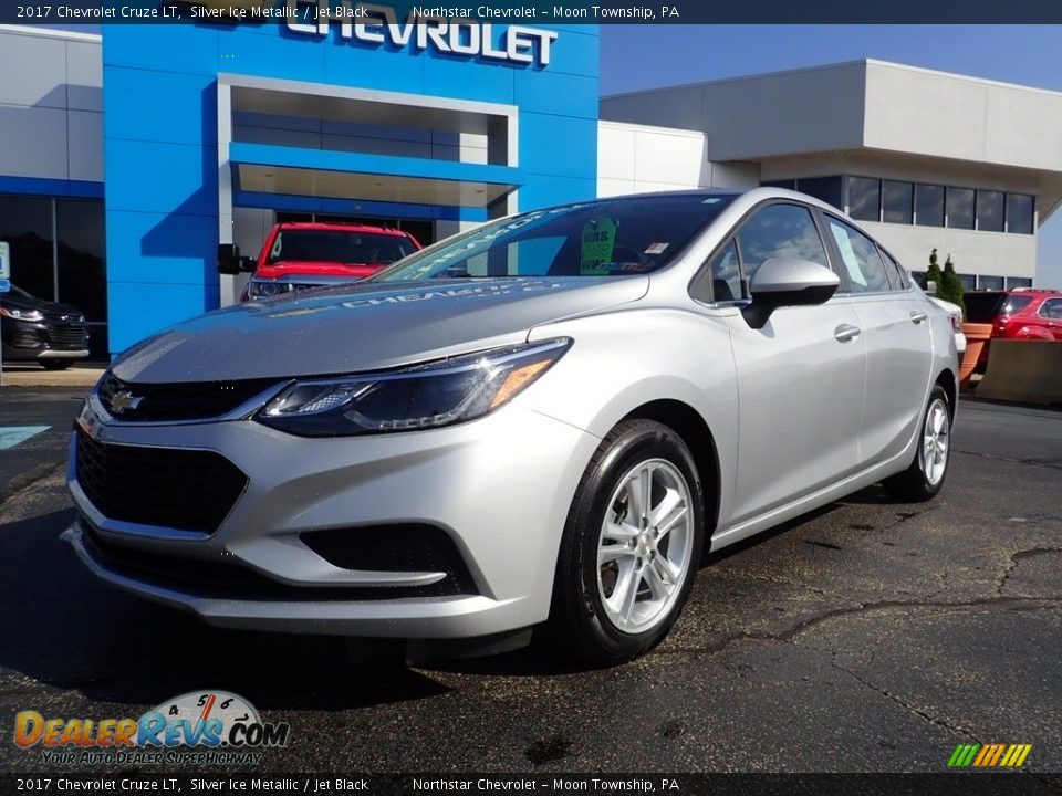2017 Chevrolet Cruze LT Silver Ice Metallic / Jet Black Photo #2