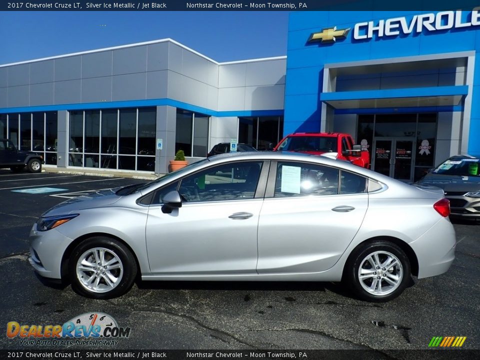 2017 Chevrolet Cruze LT Silver Ice Metallic / Jet Black Photo #3