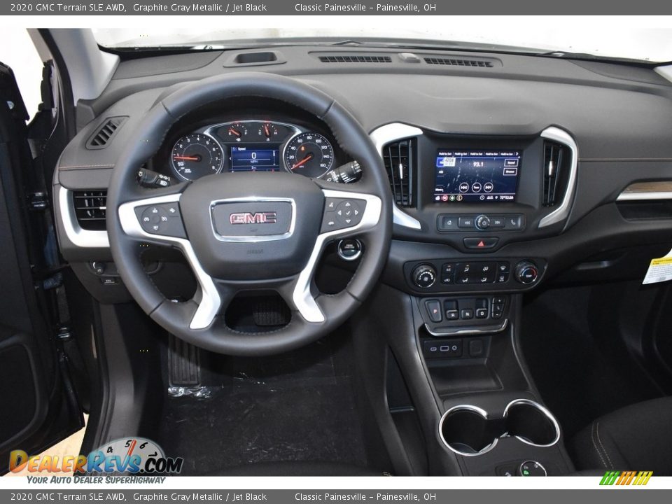 2020 GMC Terrain SLE AWD Graphite Gray Metallic / Jet Black Photo #8