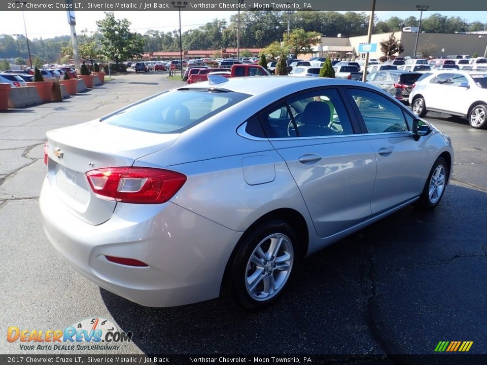 2017 Chevrolet Cruze LT Silver Ice Metallic / Jet Black Photo #9