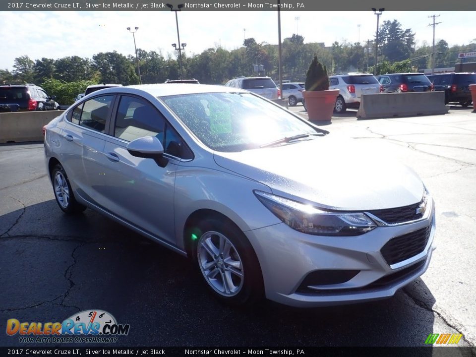 2017 Chevrolet Cruze LT Silver Ice Metallic / Jet Black Photo #11