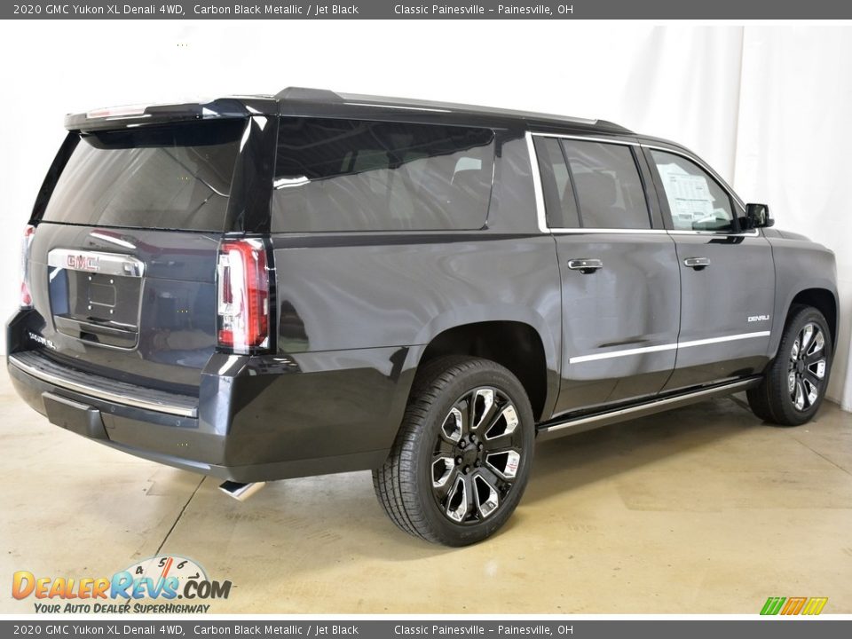 2020 GMC Yukon XL Denali 4WD Carbon Black Metallic / Jet Black Photo #2