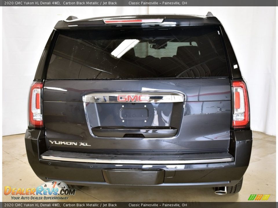 2020 GMC Yukon XL Denali 4WD Carbon Black Metallic / Jet Black Photo #4