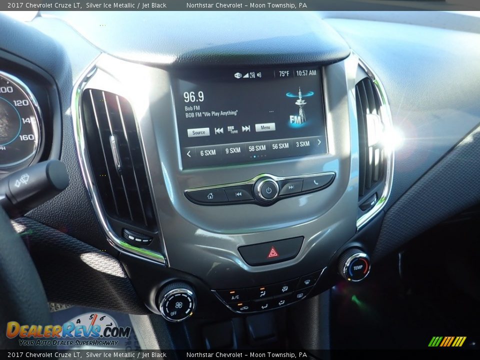 2017 Chevrolet Cruze LT Silver Ice Metallic / Jet Black Photo #27