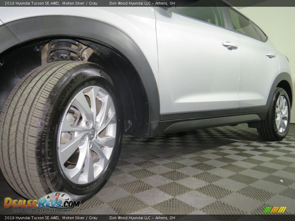 2019 Hyundai Tucson SE AWD Molten Silver / Gray Photo #8