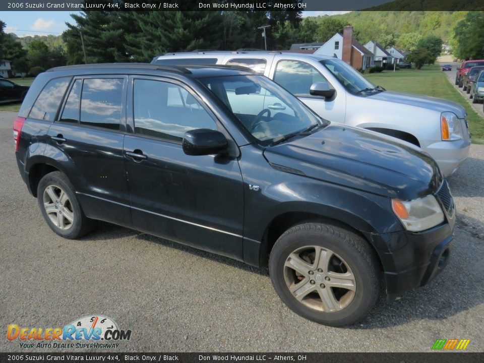 2006 Suzuki Grand Vitara Luxury 4x4 Black Onyx / Black Photo #2