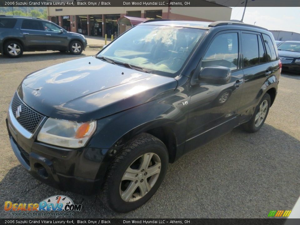 2006 Suzuki Grand Vitara Luxury 4x4 Black Onyx / Black Photo #7