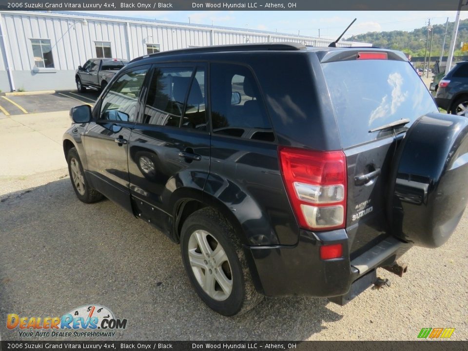 2006 Suzuki Grand Vitara Luxury 4x4 Black Onyx / Black Photo #9