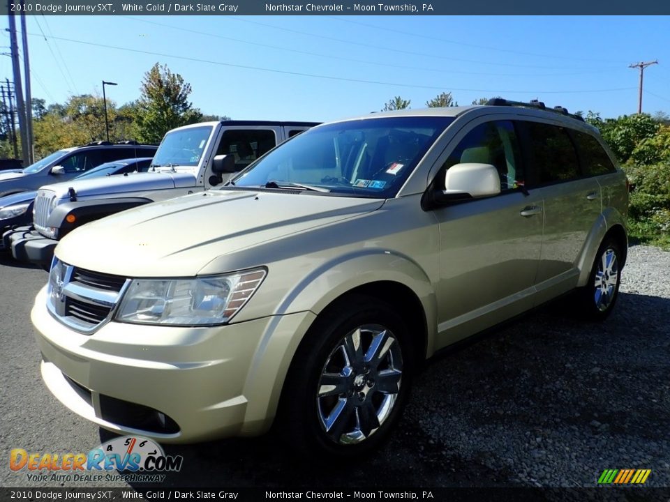 2010 Dodge Journey SXT White Gold / Dark Slate Gray Photo #1