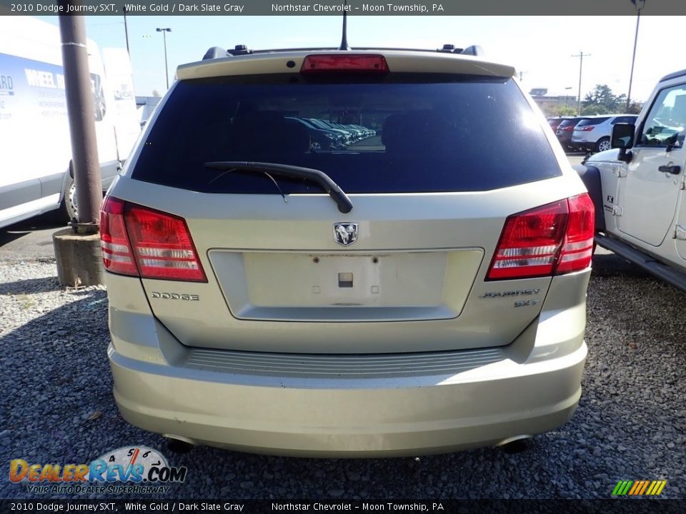 2010 Dodge Journey SXT White Gold / Dark Slate Gray Photo #3