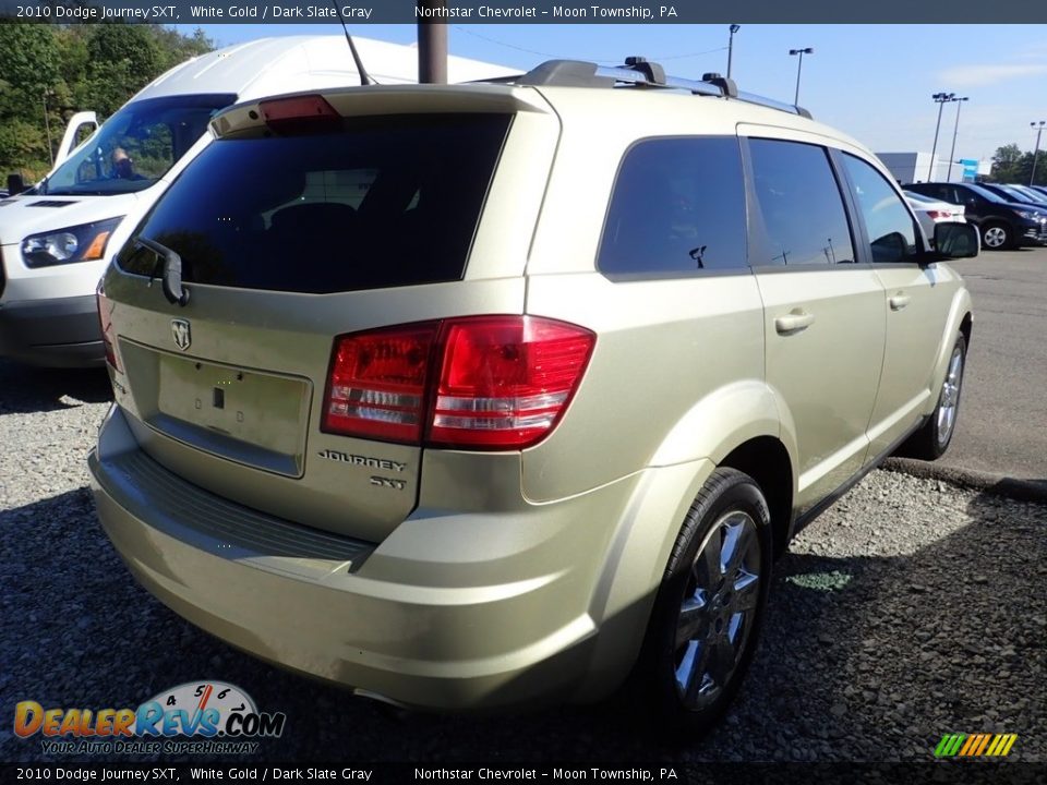 2010 Dodge Journey SXT White Gold / Dark Slate Gray Photo #4
