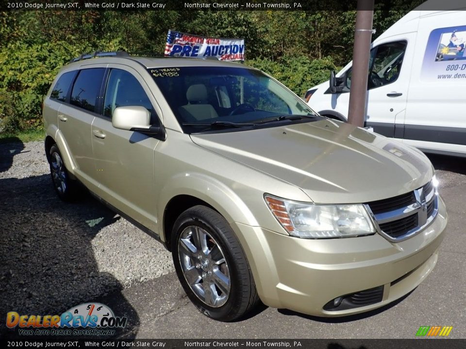 2010 Dodge Journey SXT White Gold / Dark Slate Gray Photo #5