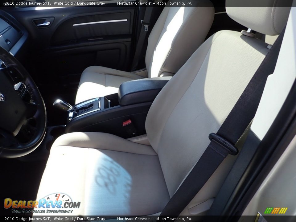 2010 Dodge Journey SXT White Gold / Dark Slate Gray Photo #8