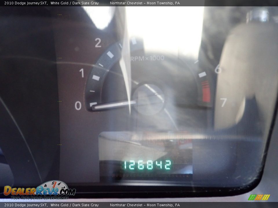 2010 Dodge Journey SXT White Gold / Dark Slate Gray Photo #15