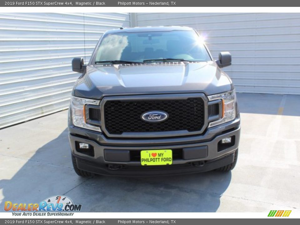2019 Ford F150 STX SuperCrew 4x4 Magnetic / Black Photo #3