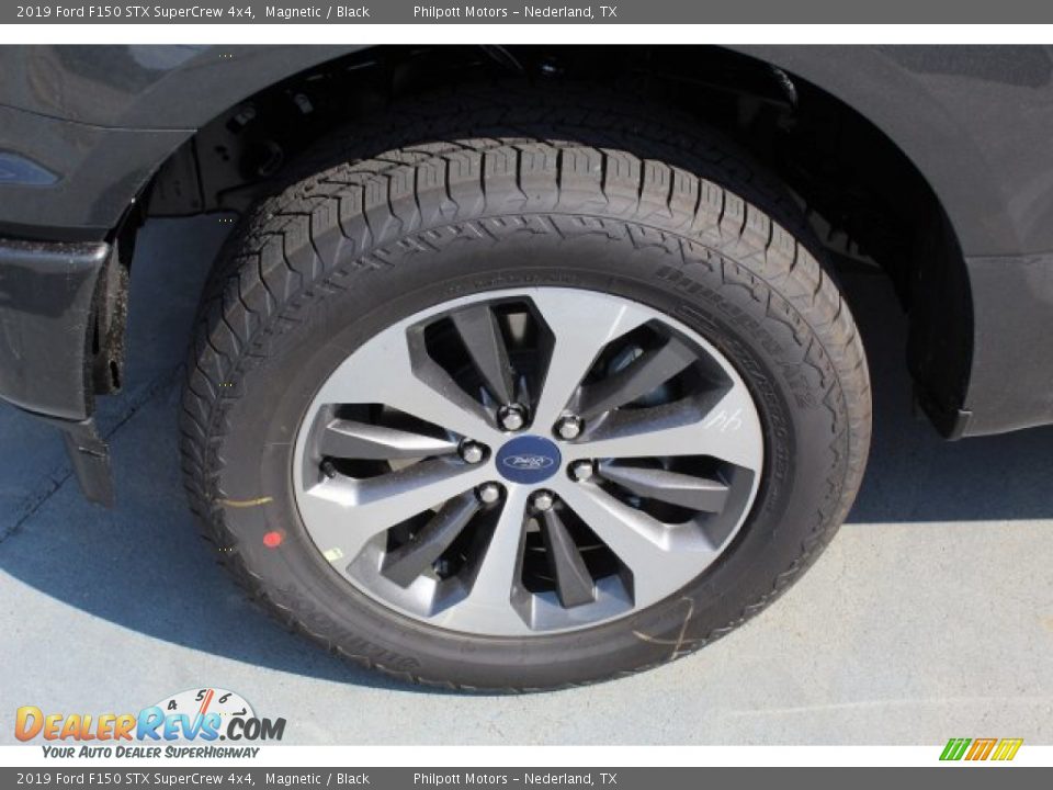2019 Ford F150 STX SuperCrew 4x4 Magnetic / Black Photo #5