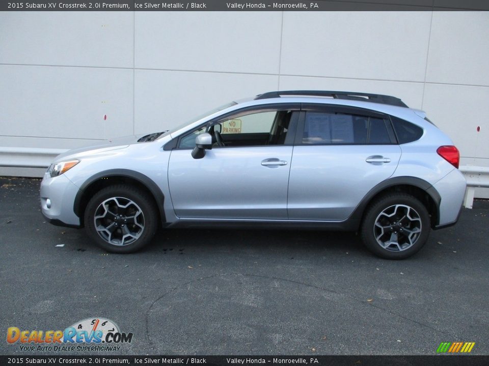 2015 Subaru XV Crosstrek 2.0i Premium Ice Silver Metallic / Black Photo #2