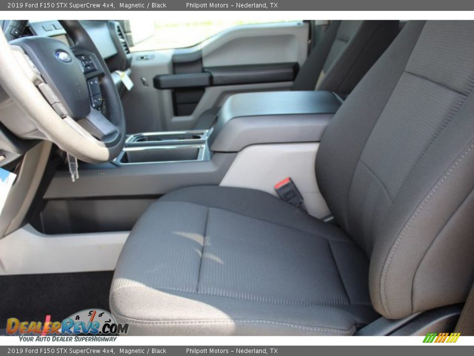 2019 Ford F150 STX SuperCrew 4x4 Magnetic / Black Photo #10