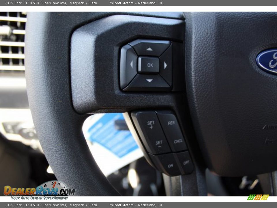 2019 Ford F150 STX SuperCrew 4x4 Magnetic / Black Photo #11
