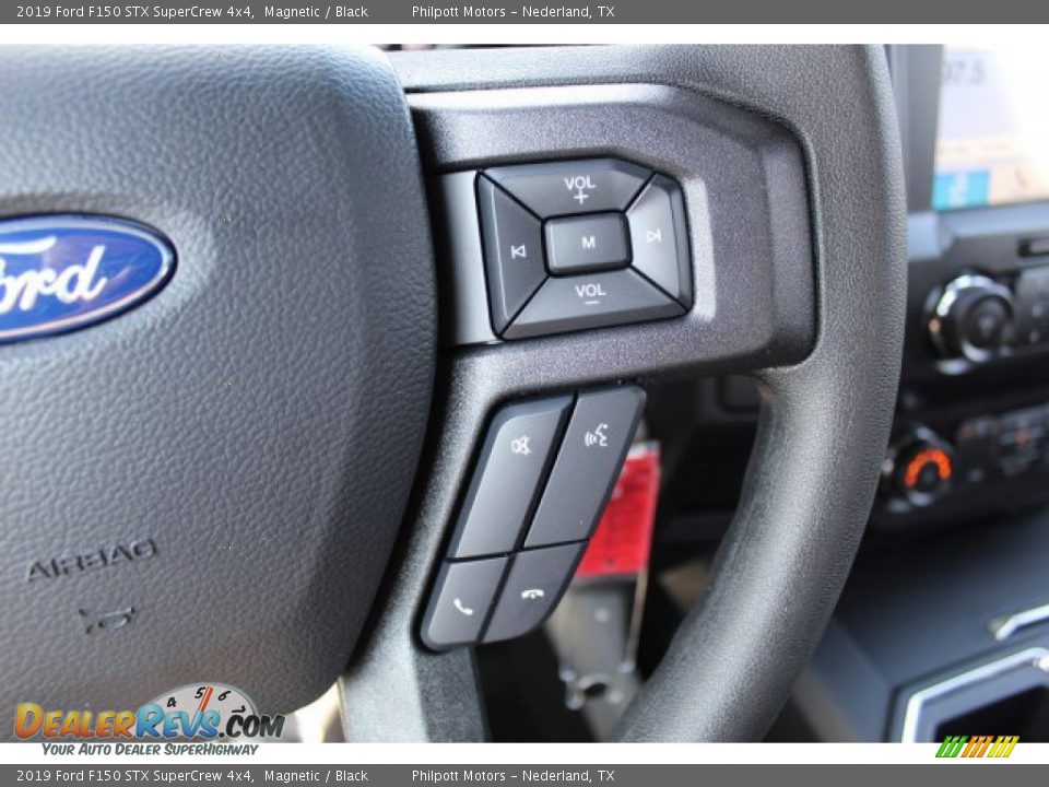 2019 Ford F150 STX SuperCrew 4x4 Magnetic / Black Photo #12
