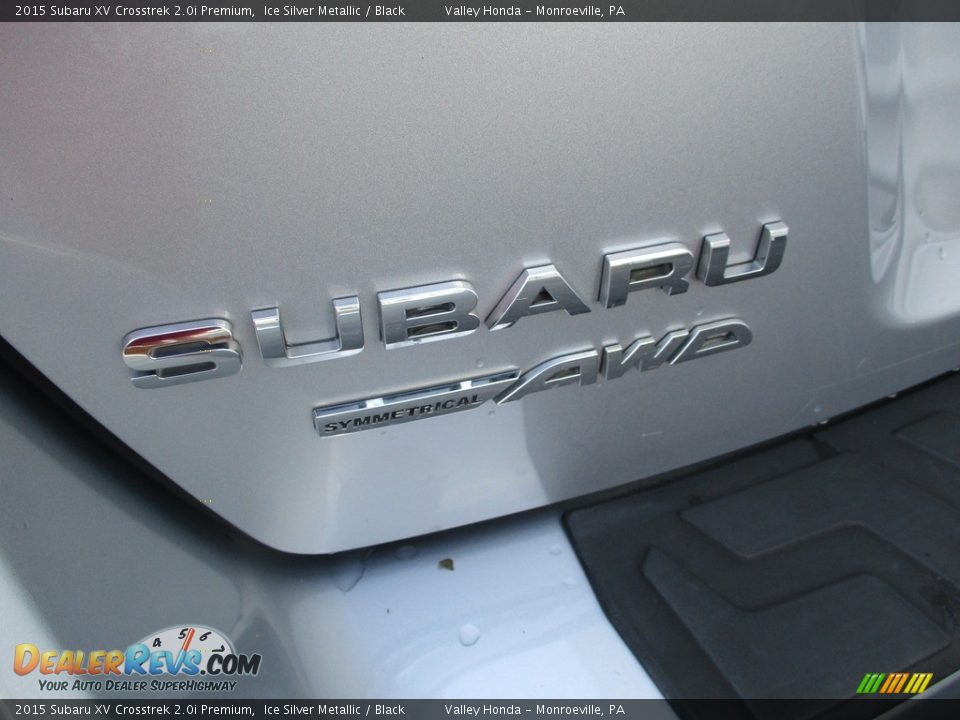 2015 Subaru XV Crosstrek 2.0i Premium Ice Silver Metallic / Black Photo #4