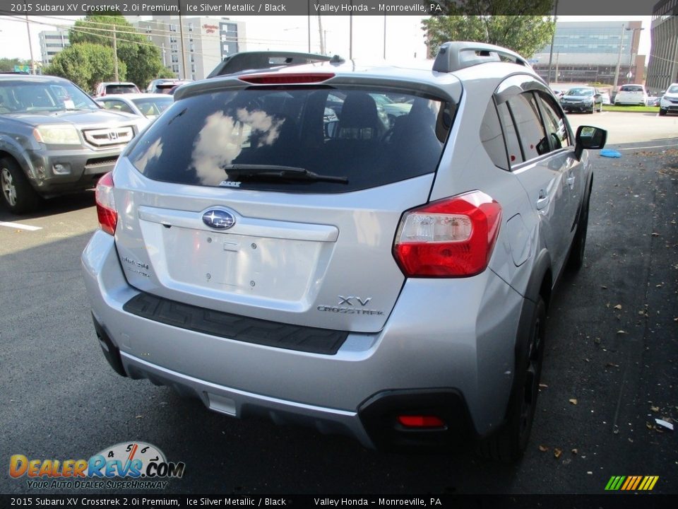 2015 Subaru XV Crosstrek 2.0i Premium Ice Silver Metallic / Black Photo #6