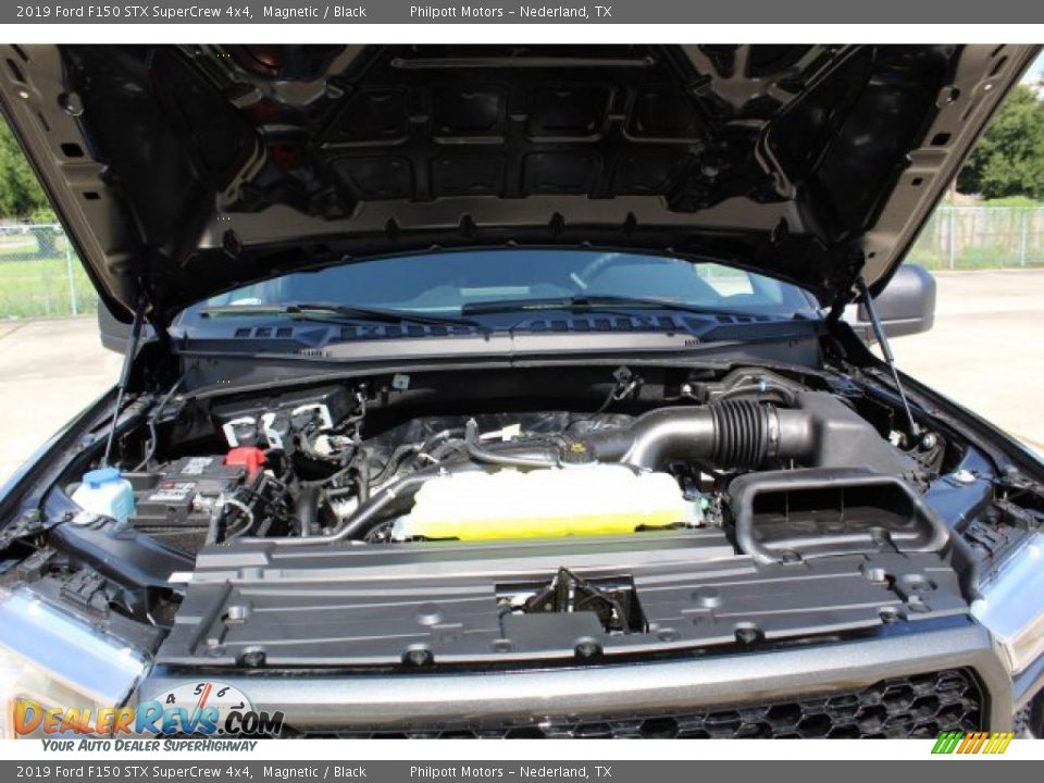 2019 Ford F150 STX SuperCrew 4x4 Magnetic / Black Photo #23