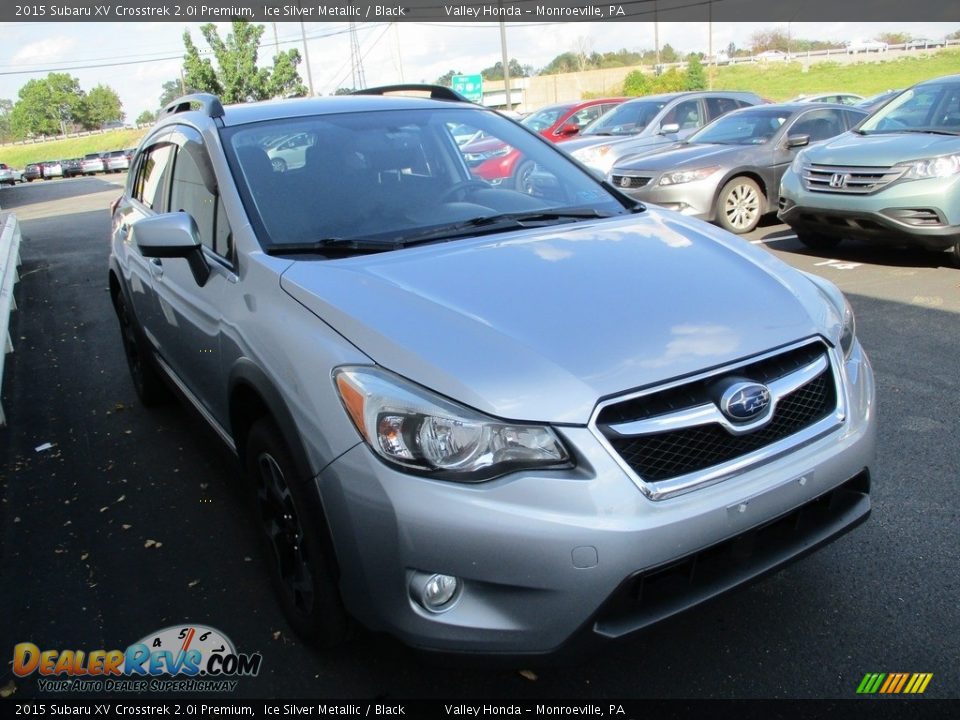 2015 Subaru XV Crosstrek 2.0i Premium Ice Silver Metallic / Black Photo #8