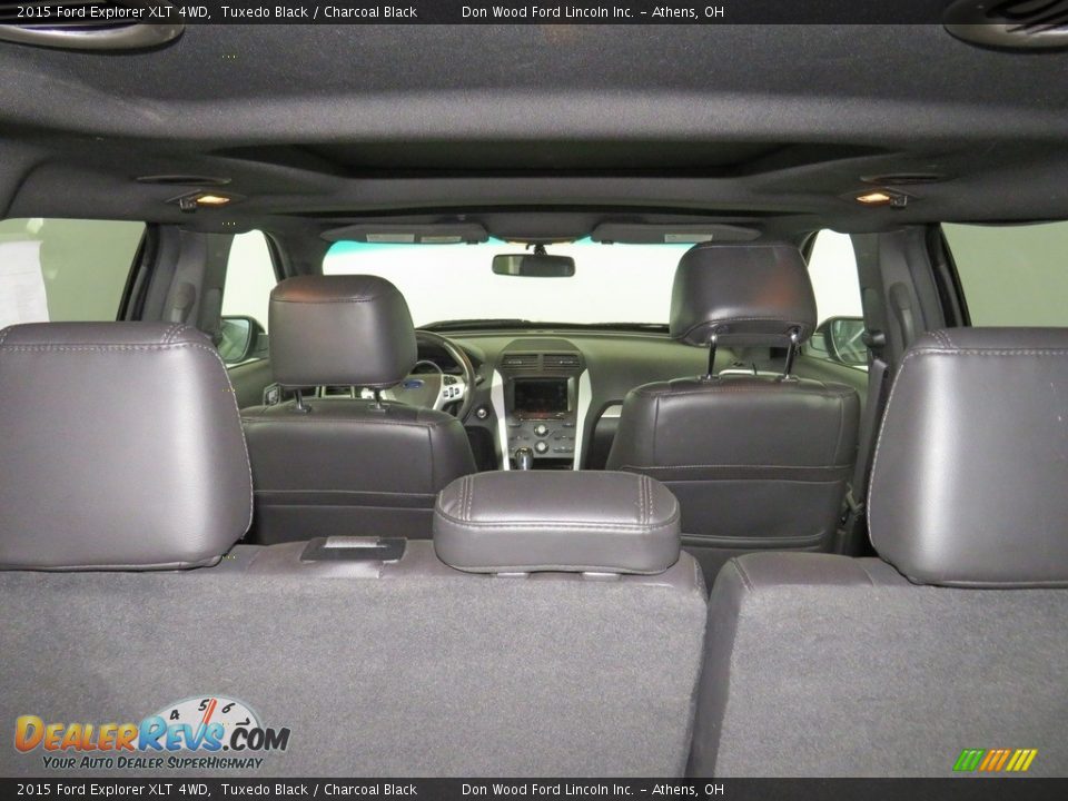 2015 Ford Explorer XLT 4WD Tuxedo Black / Charcoal Black Photo #14