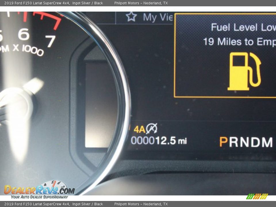 2019 Ford F150 Lariat SuperCrew 4x4 Ingot Silver / Black Photo #15