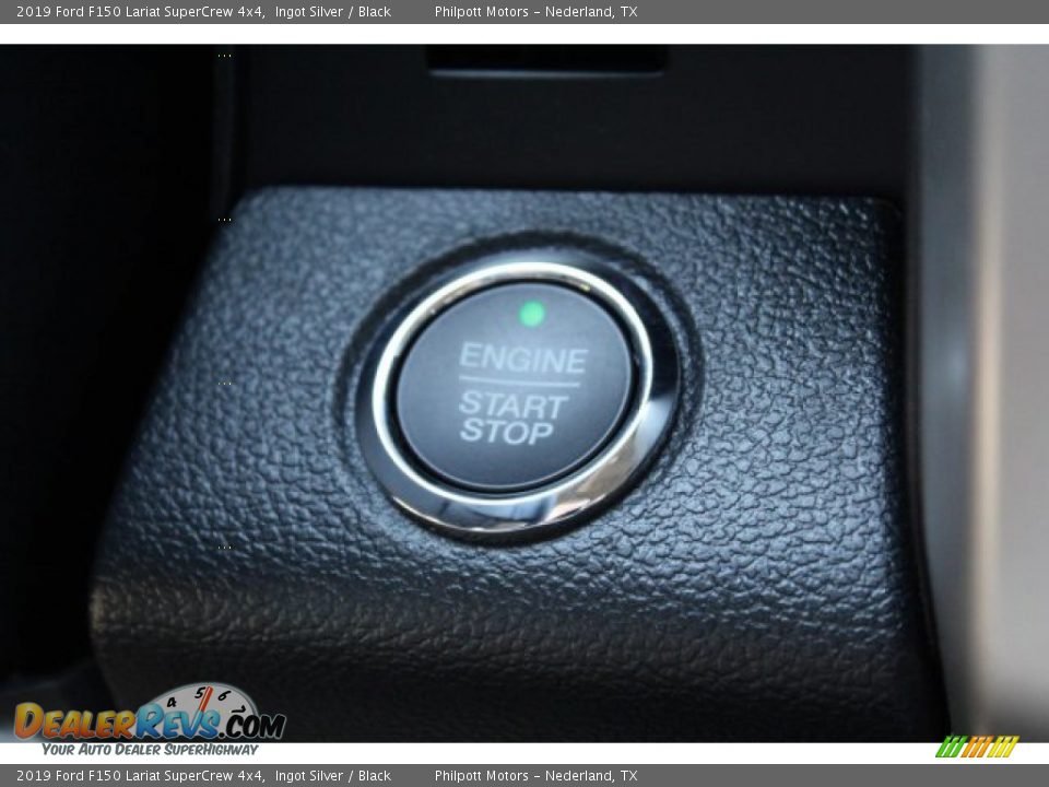 2019 Ford F150 Lariat SuperCrew 4x4 Ingot Silver / Black Photo #18