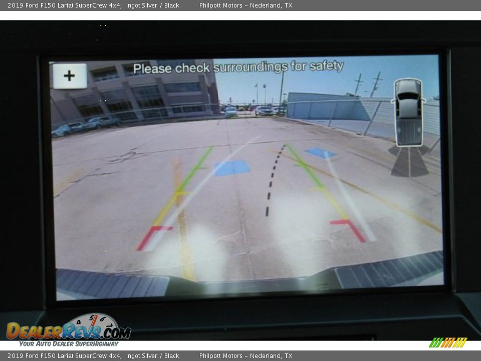 2019 Ford F150 Lariat SuperCrew 4x4 Ingot Silver / Black Photo #19