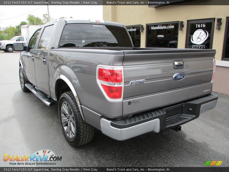 2013 Ford F150 XLT SuperCrew Sterling Gray Metallic / Steel Gray Photo #3