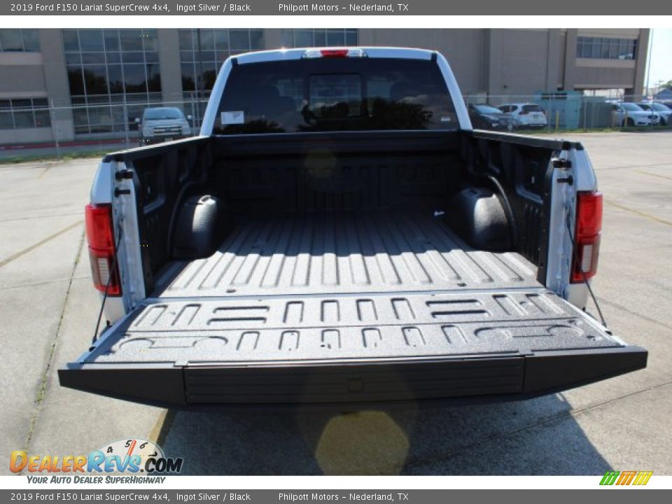 2019 Ford F150 Lariat SuperCrew 4x4 Ingot Silver / Black Photo #24