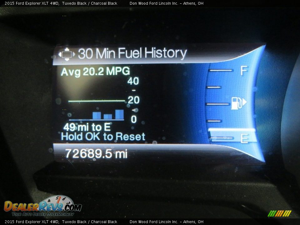 2015 Ford Explorer XLT 4WD Tuxedo Black / Charcoal Black Photo #31