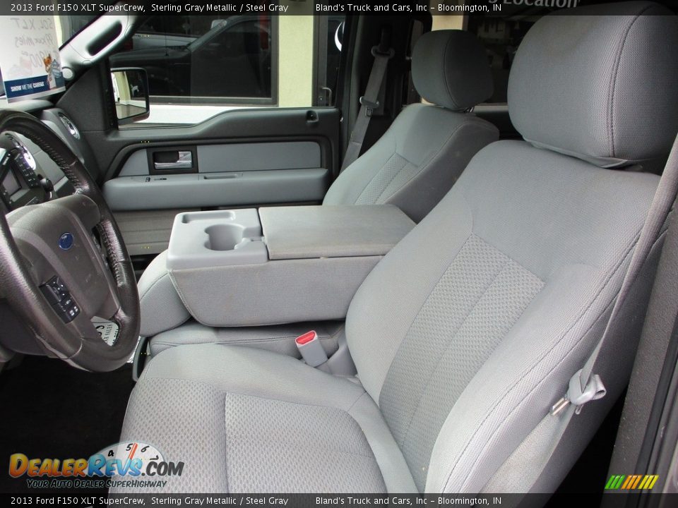 2013 Ford F150 XLT SuperCrew Sterling Gray Metallic / Steel Gray Photo #7
