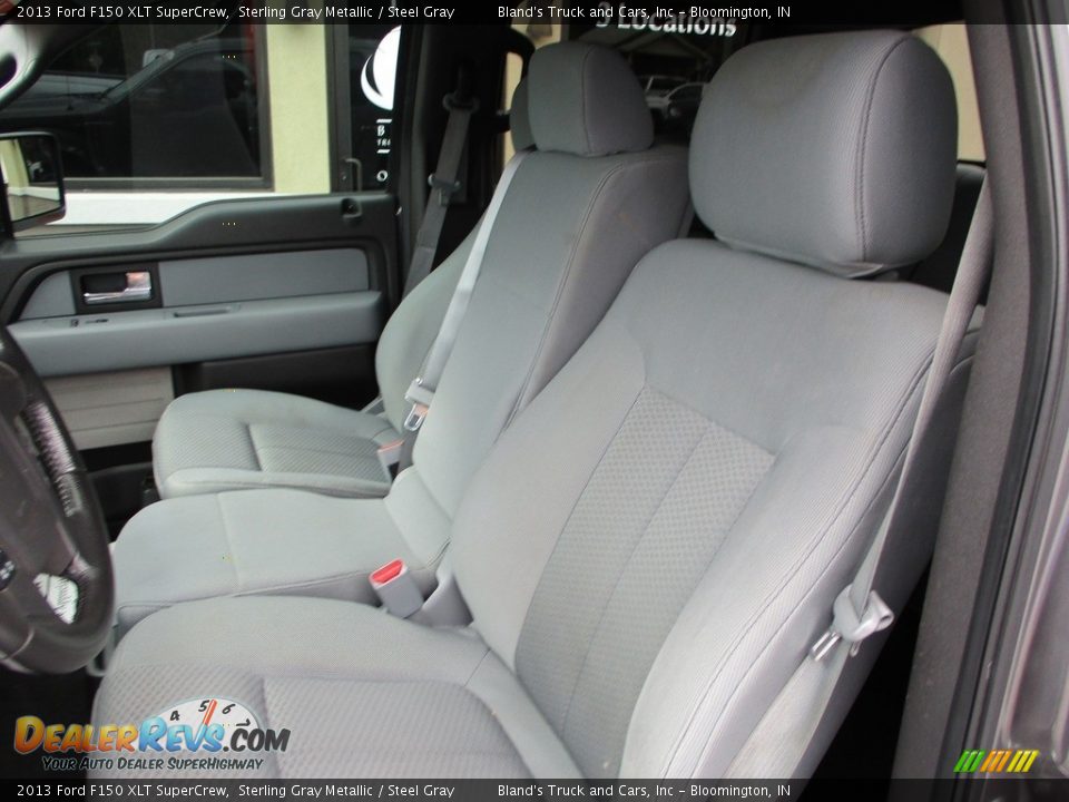 2013 Ford F150 XLT SuperCrew Sterling Gray Metallic / Steel Gray Photo #8
