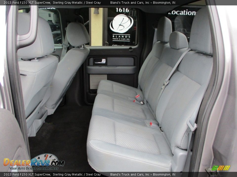 2013 Ford F150 XLT SuperCrew Sterling Gray Metallic / Steel Gray Photo #9