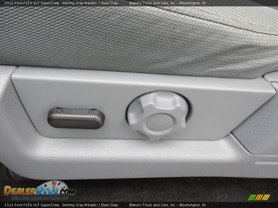 2013 Ford F150 XLT SuperCrew Sterling Gray Metallic / Steel Gray Photo #10