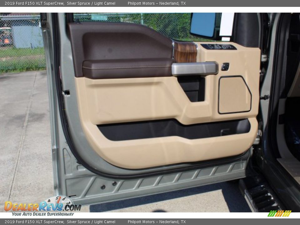 2019 Ford F150 XLT SuperCrew Silver Spruce / Light Camel Photo #10