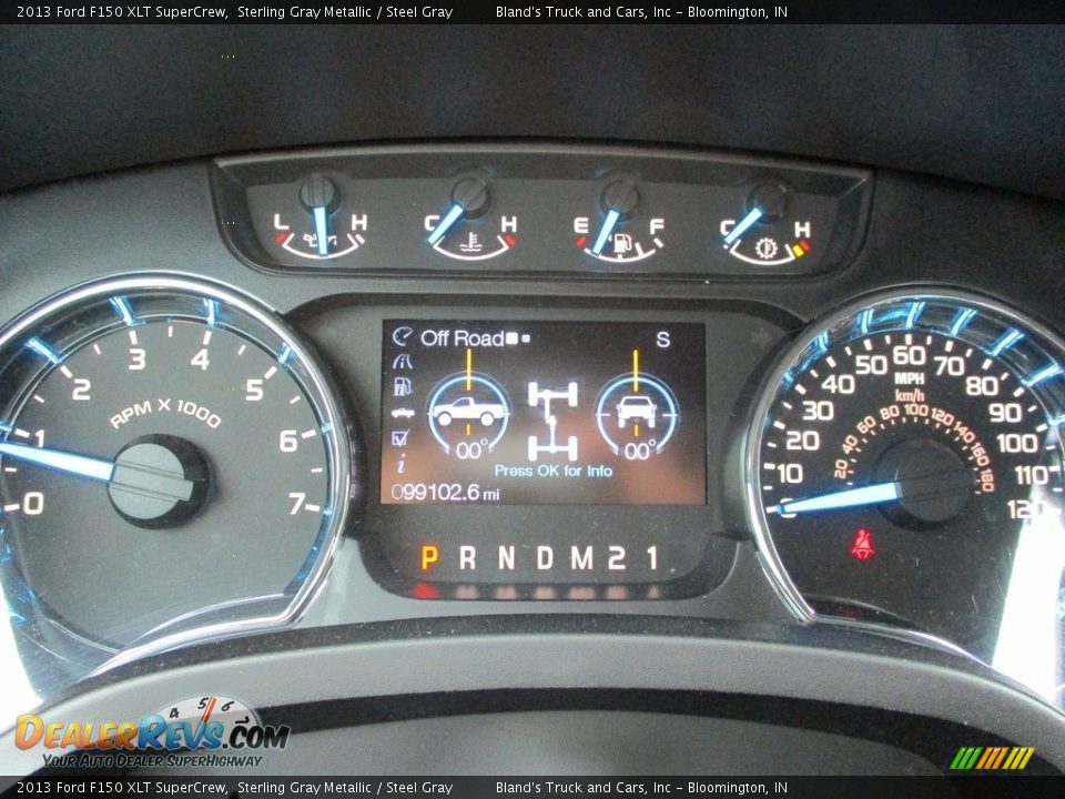 2013 Ford F150 XLT SuperCrew Sterling Gray Metallic / Steel Gray Photo #15