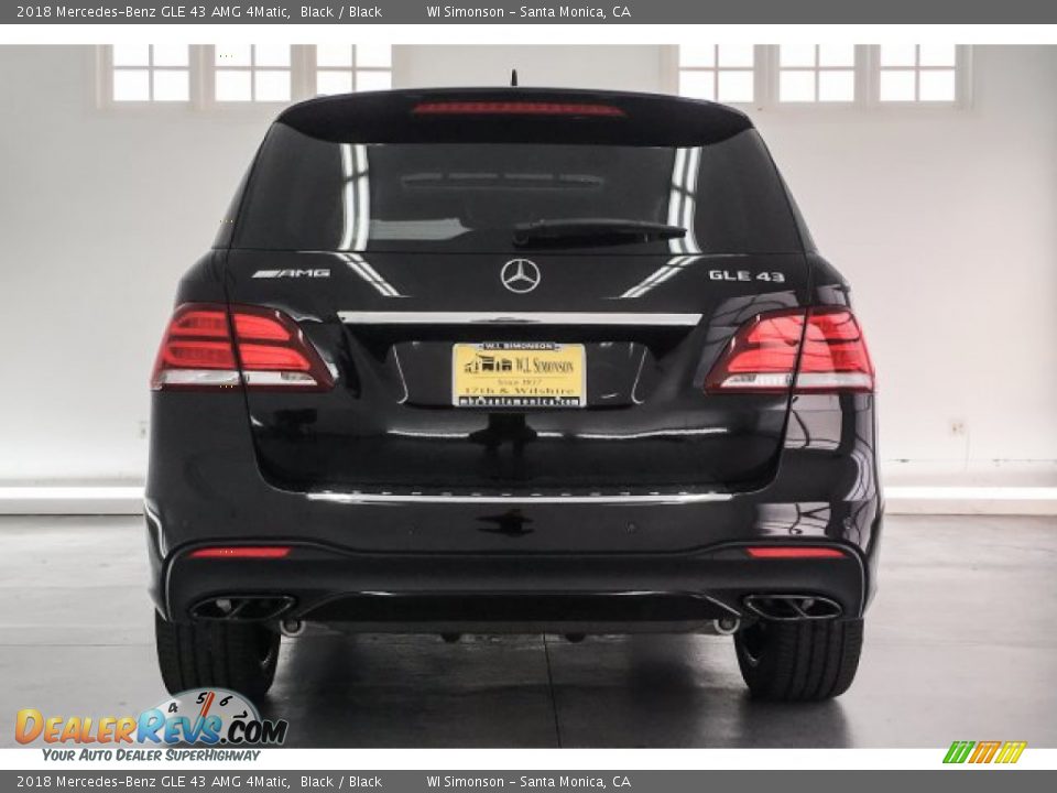 2018 Mercedes-Benz GLE 43 AMG 4Matic Black / Black Photo #3