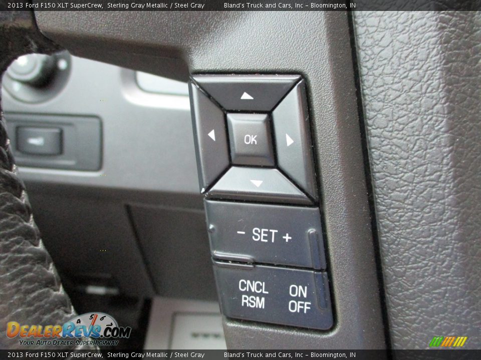 2013 Ford F150 XLT SuperCrew Sterling Gray Metallic / Steel Gray Photo #17