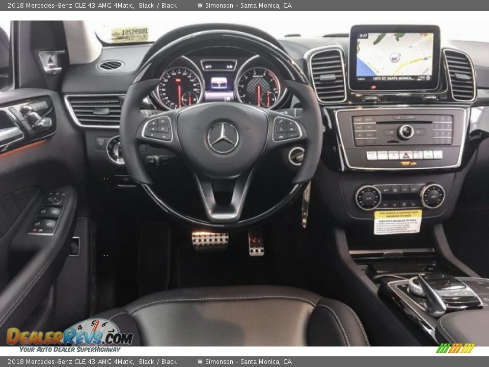 2018 Mercedes-Benz GLE 43 AMG 4Matic Black / Black Photo #4