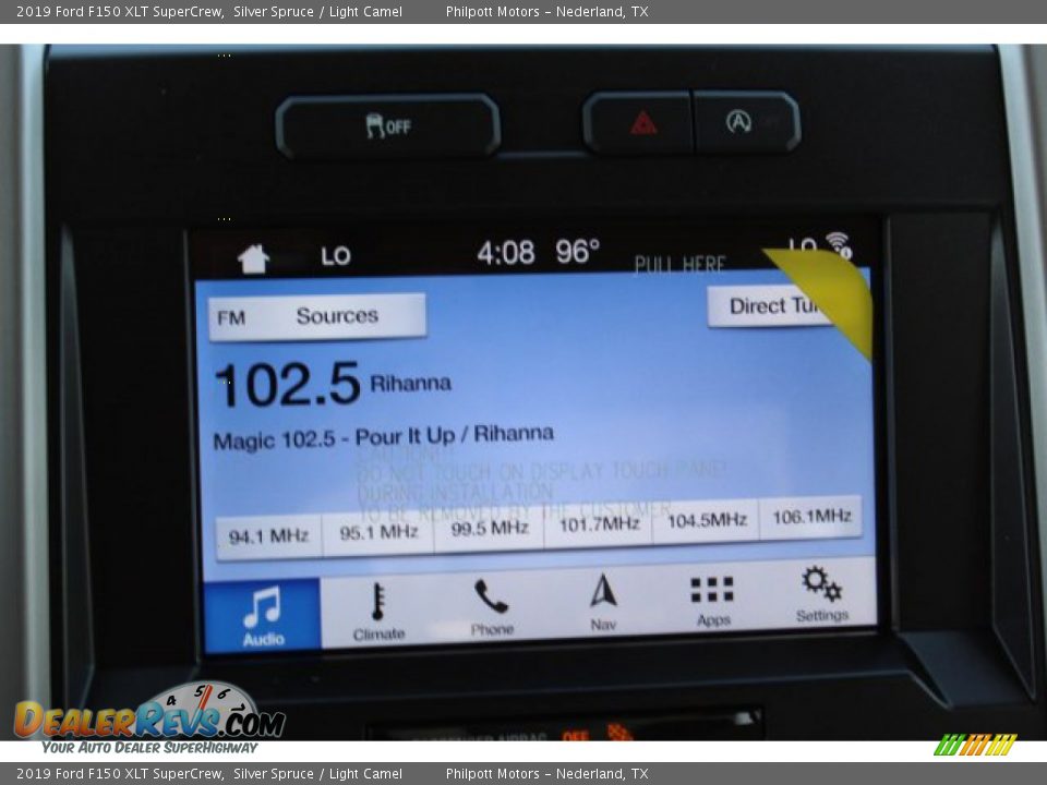 2019 Ford F150 XLT SuperCrew Silver Spruce / Light Camel Photo #17