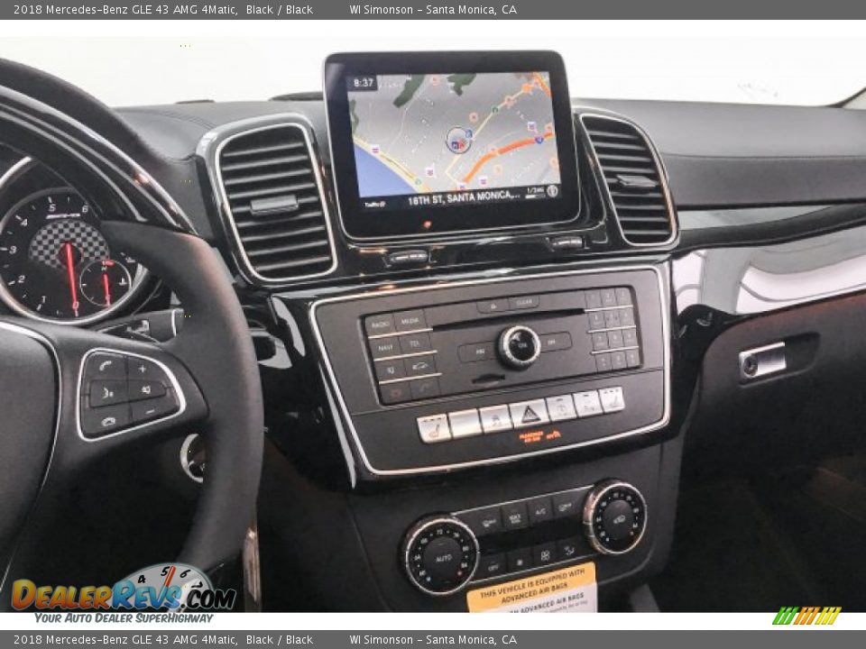 2018 Mercedes-Benz GLE 43 AMG 4Matic Black / Black Photo #5