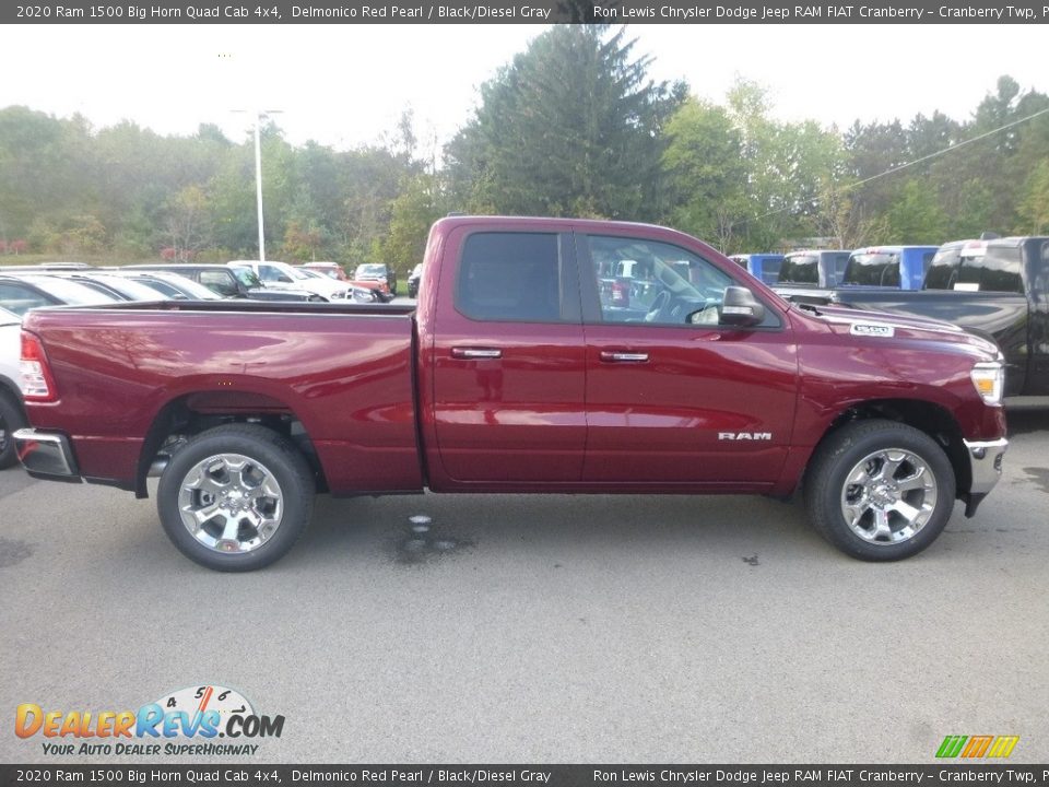 Delmonico Red Pearl 2020 Ram 1500 Big Horn Quad Cab 4x4 Photo #6