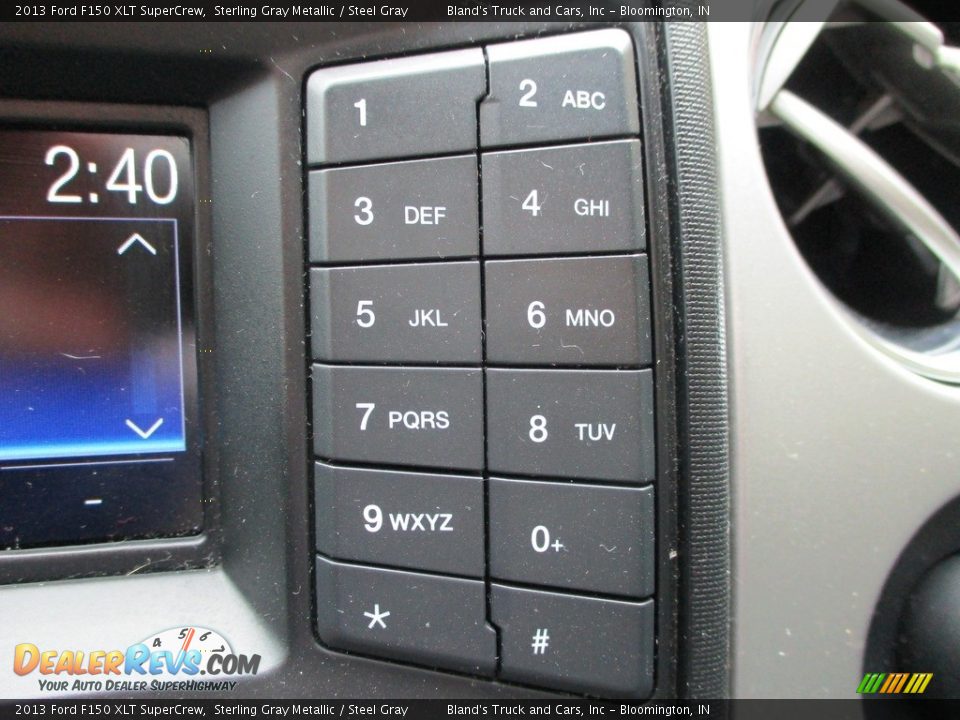 2013 Ford F150 XLT SuperCrew Sterling Gray Metallic / Steel Gray Photo #22