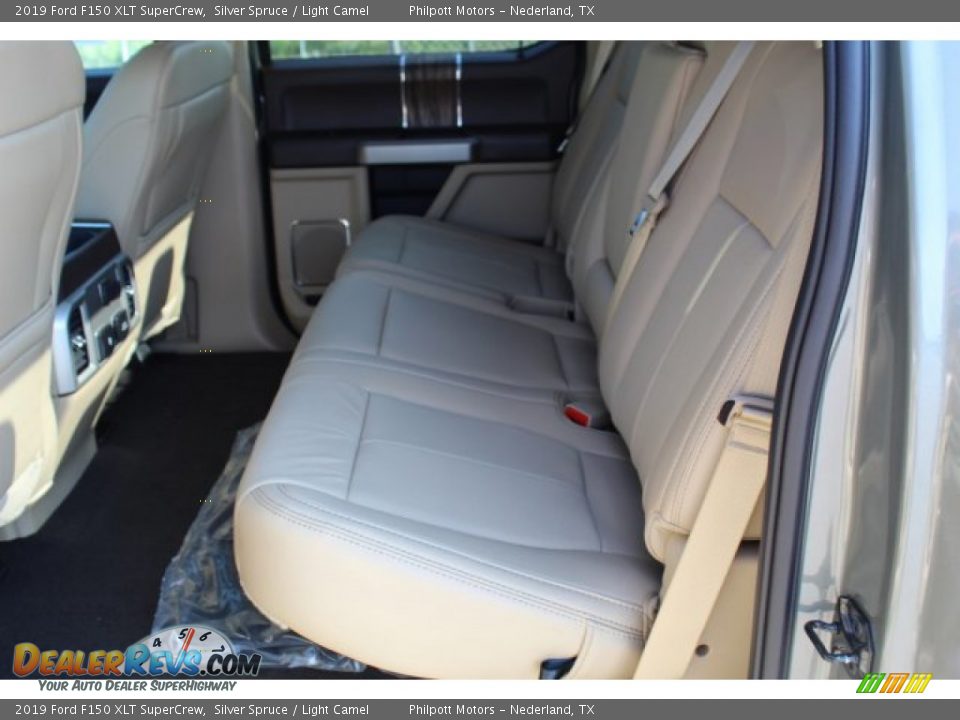 2019 Ford F150 XLT SuperCrew Silver Spruce / Light Camel Photo #22