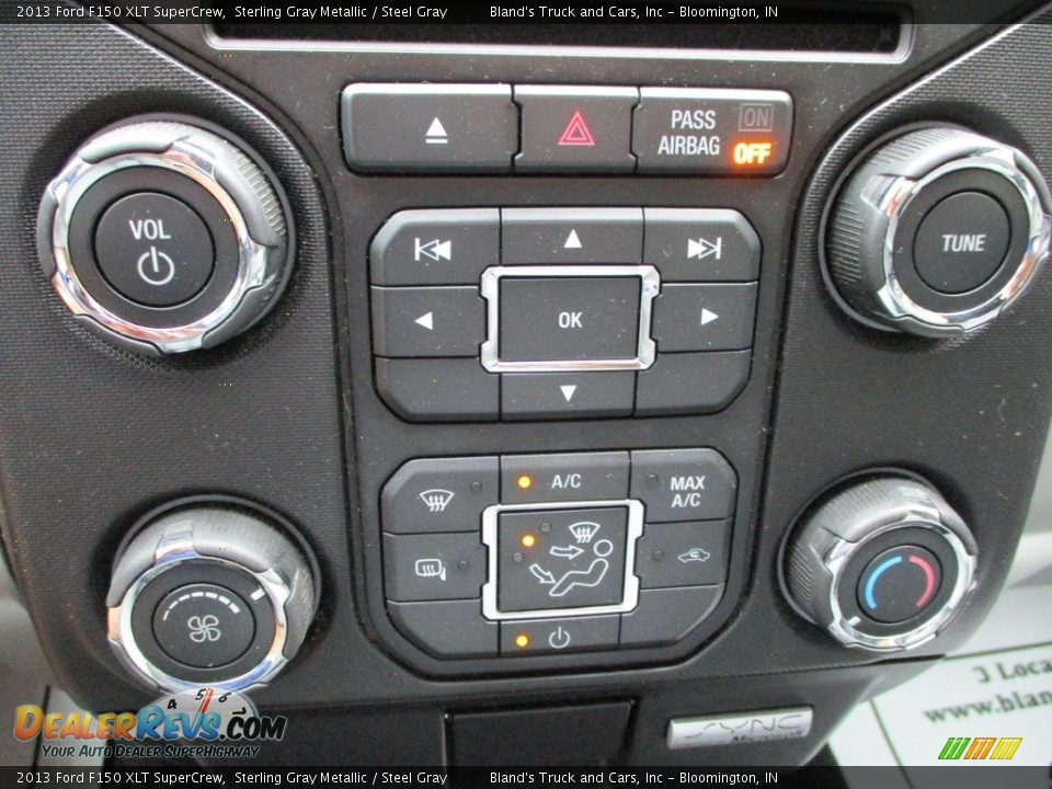 2013 Ford F150 XLT SuperCrew Sterling Gray Metallic / Steel Gray Photo #23